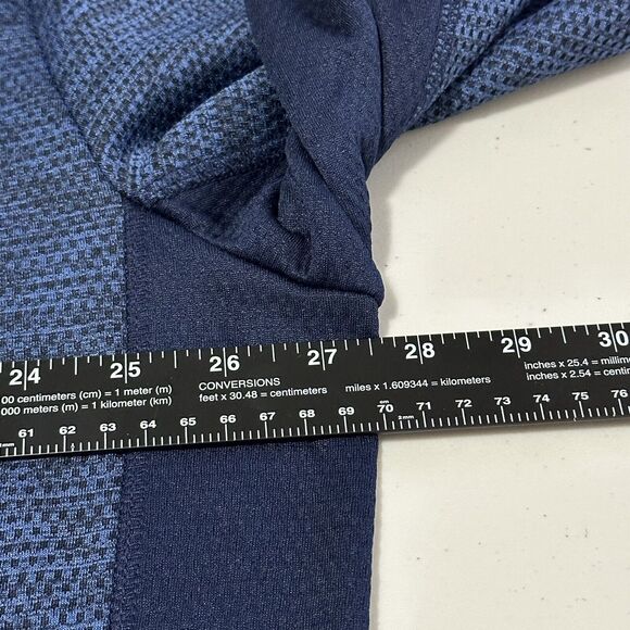 PGA Tour Jacket Men's XXL Blue Golf 1/4 Zip Thermal Stretch Pullover W/Pockets - Picture 8 of 13